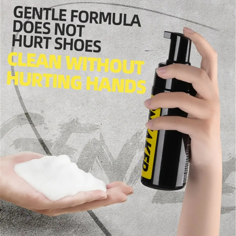 The Sneaker Care - Sportschuh-Schaum-Reinigungsset, Trockenreinigungsspray für Leder, Wildleder, Nubuk,
