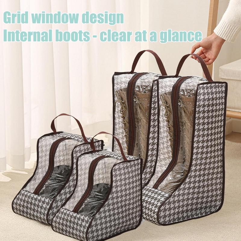 Shoe Bag Dust - Schuhaufbewahrungstasche für Zuhause, tragbar, aus PVC,