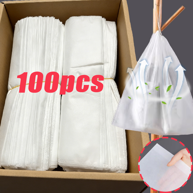 Shoe Bag Dust - 1-100 Stück Schuhaufbewahrungstasche Weiße Schuhe Sonnenschutz