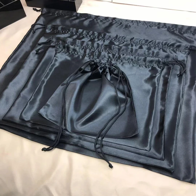 S/M/L/XL/XXL Schwarzes Seidenm – Shoe Bag Dust Bewertung und Preis