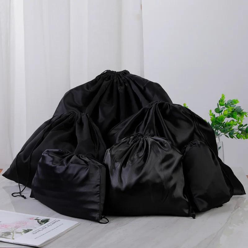 S/M/L/XL/XXL Schwarzes Seidenm – Shoe Bag Dust Bewertung und Preis