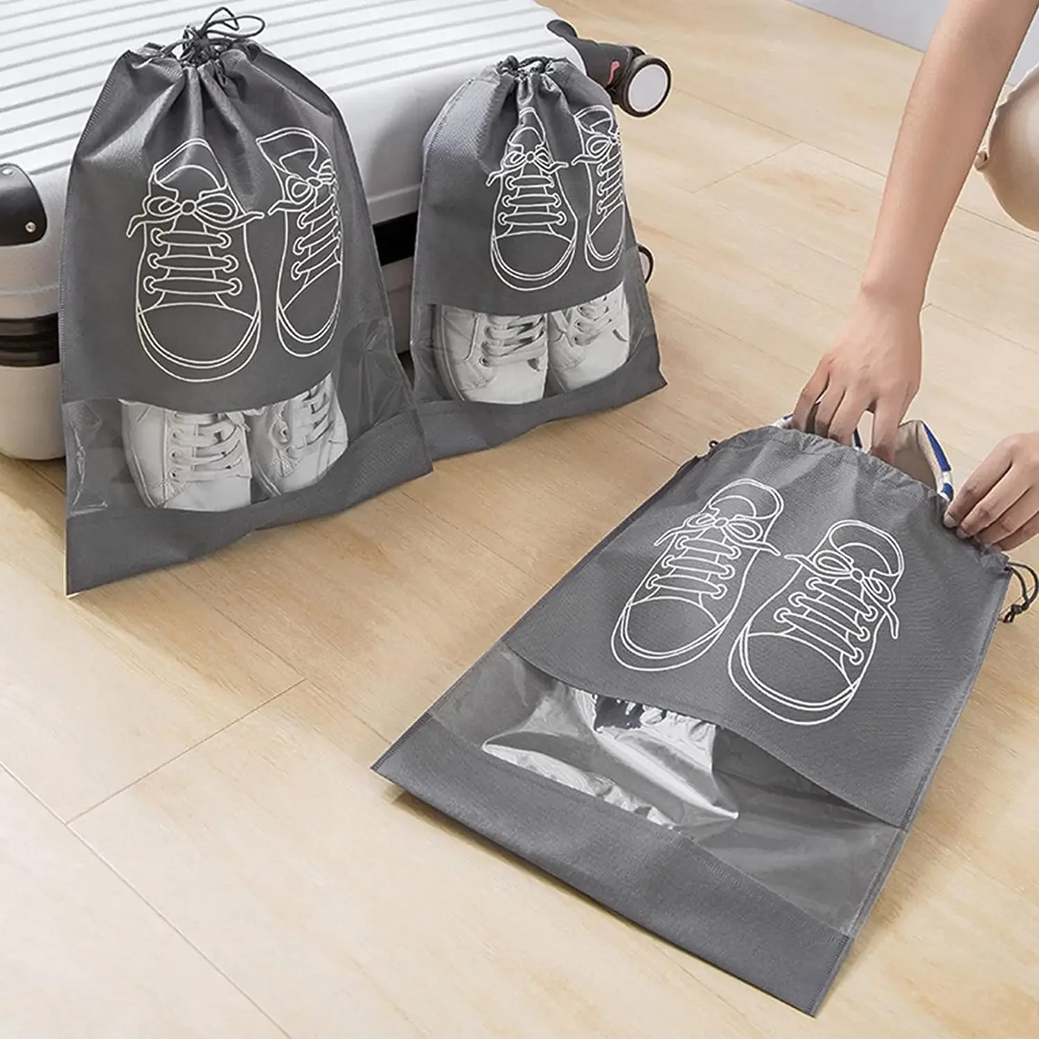 10 Stück Vlies-Schuhaufbewahru – Shoe Bag Dust Bewertung und Preis