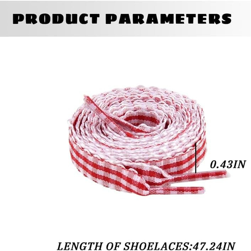 1 Paar karierte flache Schnürs – Lace Replacement Flat Bewertung und Preis