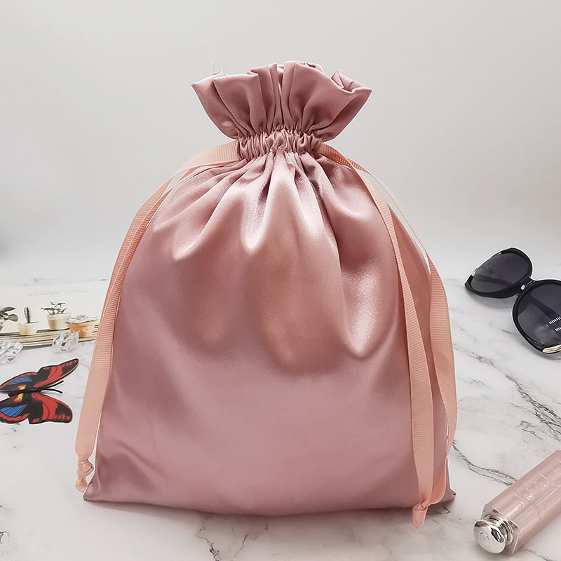 Benutzerdefinierte Logo-Satinb – Shoe Bag Dust Bewertung und Preis