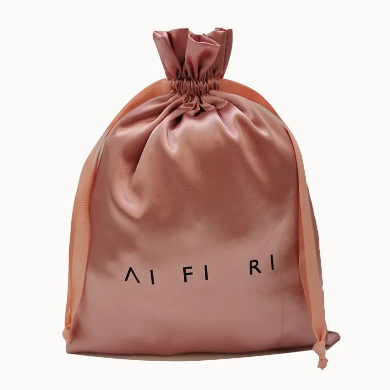 Benutzerdefinierte Logo-Satinb – Shoe Bag Dust Bewertung und Preis